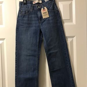 Boys Levi Jeans 505 Slim Fit, Relaxed